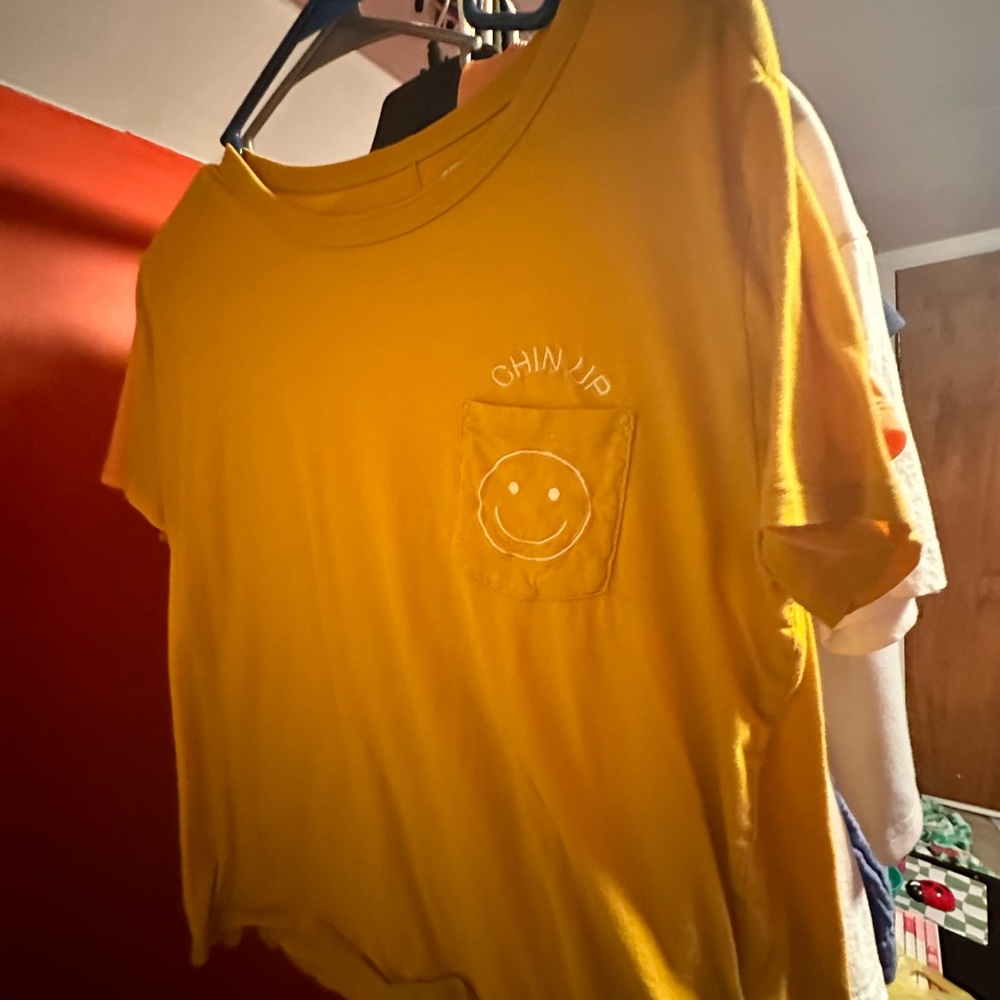 Old Navy. Orange. Clearly used but still in good condition.